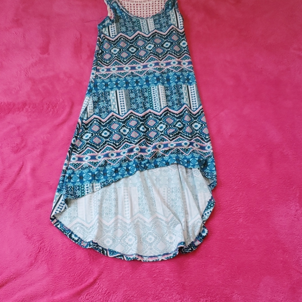 Springtime pattern dress
